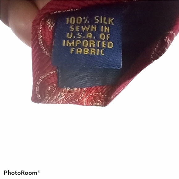 T.Harris London Paisley Silk Tie - Picture 5 of 5